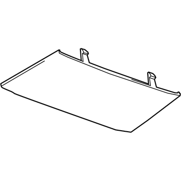 GM 13279889 Plate,Theft Deterrent Sensor Opening Trim