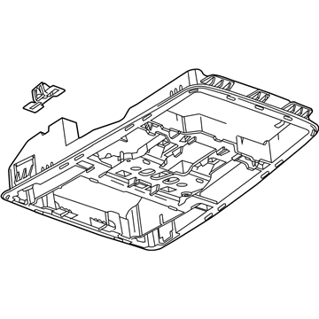 GM 13251594 Console, Roof *Less Finish