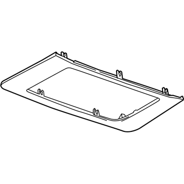 GM 13279888 Bezel,Roof Console Reading Lamp