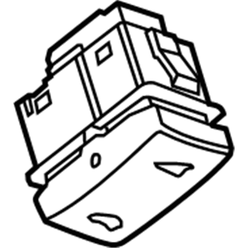 GM 13273243 Switch,Sun Roof Tilt Position