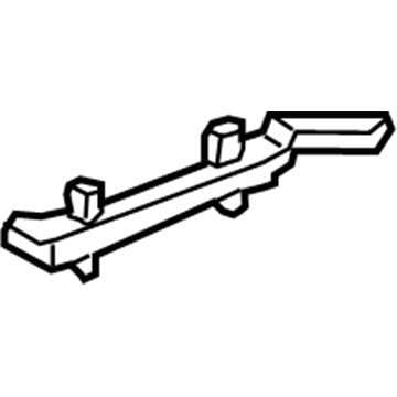 GM 13487385 Baffle Assembly, Center Pillar Lower