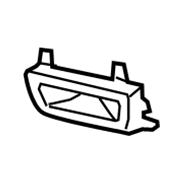 GM 20982424 Shield,Rear Bumper Fascia Heat