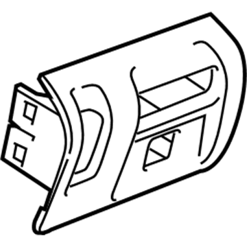 GM 23135630 Bezel Assembly, Instrument Panel Accessory *Platinum