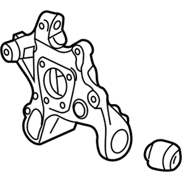 Saturn Aura Steering Knuckle - 19303839