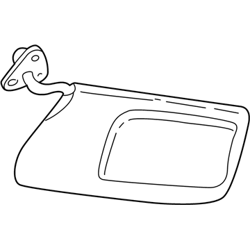 Pontiac 12367195 Sunvisor