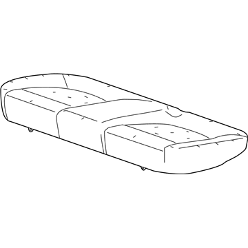 GM 95154442 Pad Assembly, Rear Seat Cushion