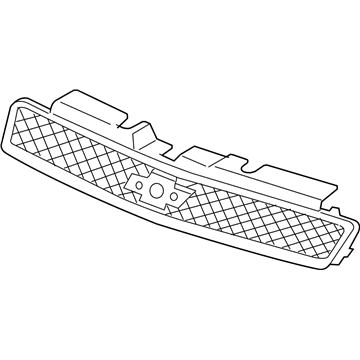 Chevy 22865901 Upper Grille