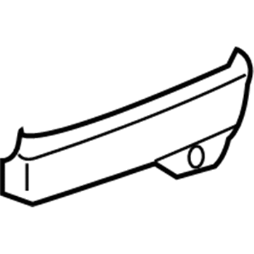 Buick 15216167 Front Trim