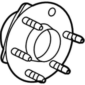 2004 Chevy Astro Wheel Bearing - 15058393