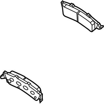 GMC 19210705 Brake Pads