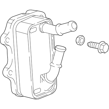 GM 12674316 Cooler Assembly, Engine Oil