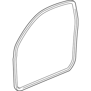 GM 15824088 Weatherstrip,Front Side Door