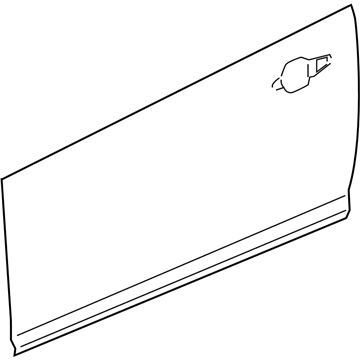 GM 25830156 Panel Assembly, Front Side Door Outer