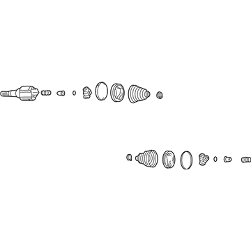 Pontiac 88967242 Outer Joint Assembly