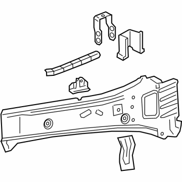 GM 84526614 Rail Assembly, F/Cmpt Upr Si