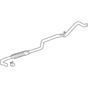 2011 Chevy Volt Exhaust Pipe - 20970644