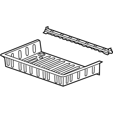 Cadillac 22910293 Rear Floor Pan