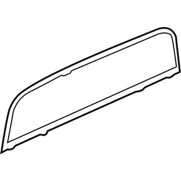 GM 93439994 Window Assembly,M/Gate (Removable) (Non, Tinted)