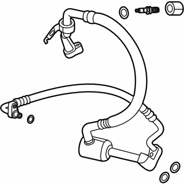 2022 Cadillac XT6 A/C Hose - 84211811