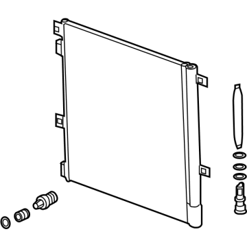 Cadillac 85557763 Condenser