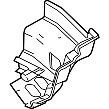 GM 22753241 Baffle, Air Cleaner Inlet