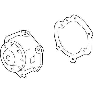 Chevy 12709178 Water Pump