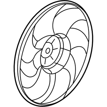 GMC 25952781 Fan Blade