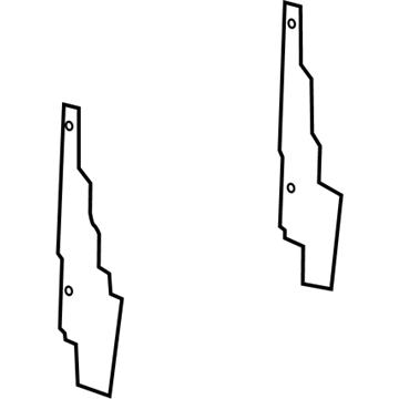 GM 20917995 Baffle Assembly, Radiator Air Side