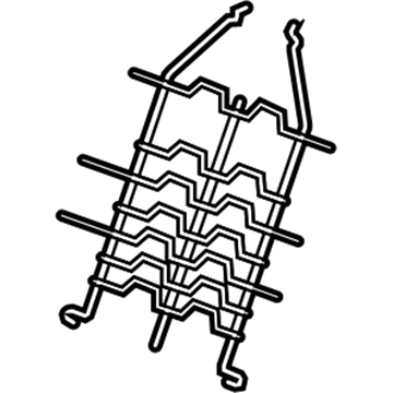 GM 9065461 Support Assembly, Front Seat Back Pad