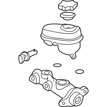 Oldsmobile 18047787 Master Cylinder