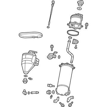 Chevy 12680704 Tank Assembly