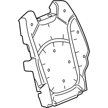 Buick 22775891 Seat Back Pad