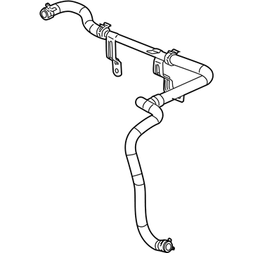 2005 Saturn Ion Crankcase Breather Hose - 12597628