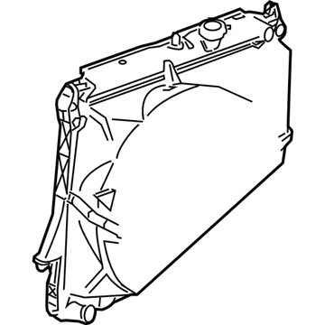 Chevy 89018399 Radiator Mount Bracket