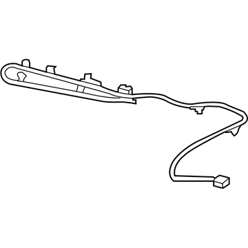 GM 15883531 Cable Assembly, Mobile Telephone Antenna & Digital Radio Receiver