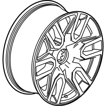 GMC 23376228 Wheel, Alloy