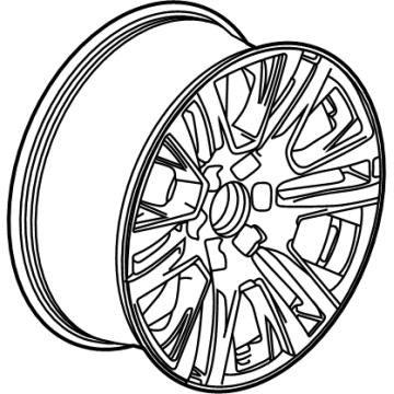 GMC 84308400 Wheel, Alloy