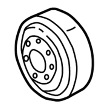 Chevy 12550053 Pulley