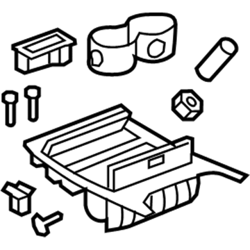 GM 20907562 Plate,Front Floor Console Accessory Trim