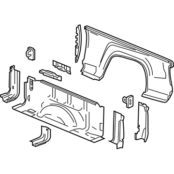 GMC 88980534 Side Panel