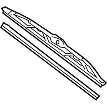 Pontiac 92057198 Wiper Blade