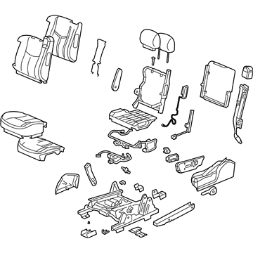 GMC 19126833 Seat Assembly