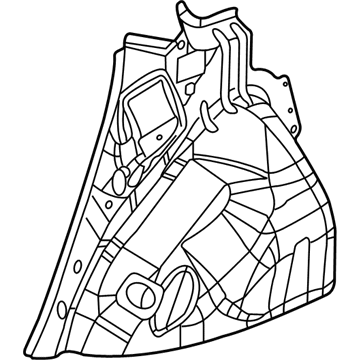 GM 22670190 Panel Asm,Quarter Inner & Rear Wheelhouse