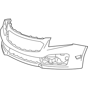 2016 Chevy Cruze Limited Bumper - 94525909