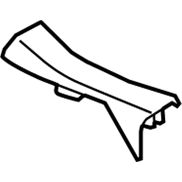 Chevy 15800804 Rear Sill Plate