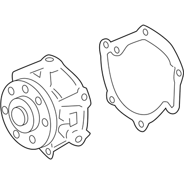 Chevy 12709178 Water Pump