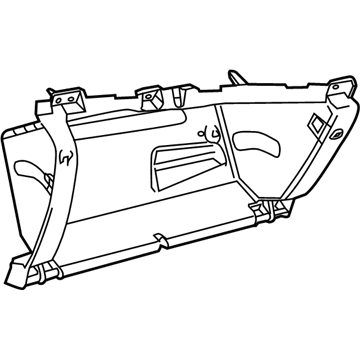 Chevy 92268759 Glove Box Frame