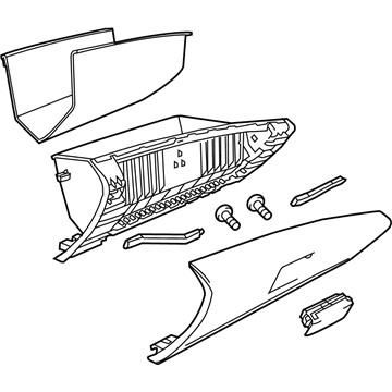 GM 92290142 Door,Instrument Panel Compartment