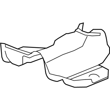 GM 96827250 Shield,Fuel Tank