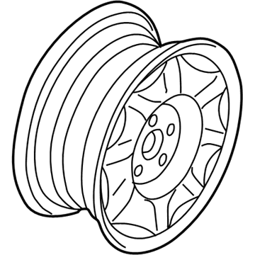 2004 Buick Park Avenue Spare Wheel - 9593582